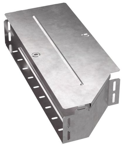 Переходник левый для лотка с крышкой Промрукав Стандарт 500х400х100 фото Переходник левый для лотка с крышкой Промрукав Стандарт 500х400х100 картинка